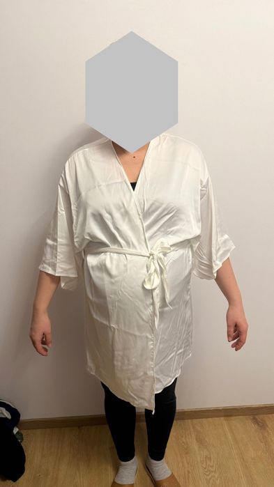 Szlafrok satynowy dla panny młodej - bride esitiq