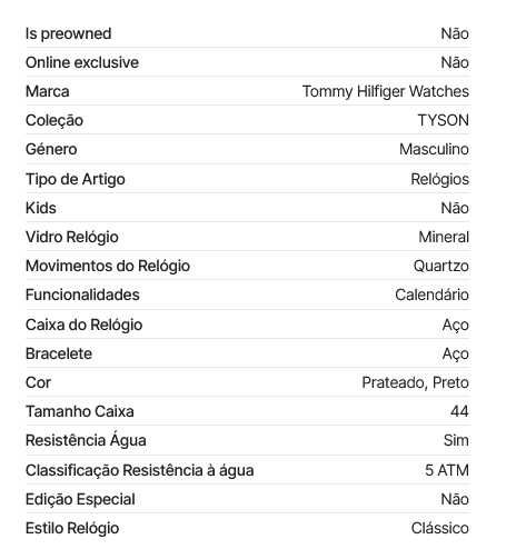 Relógio Tommy Hilfiger - como novo