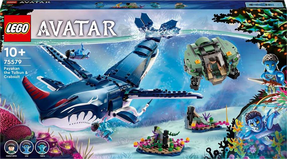 LEGO Avatar 75571 Нейтірі та Танатор проти Куарітча у скафандрі УМП. Аватар