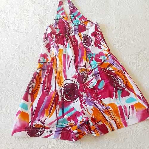 Macacão calção vinho