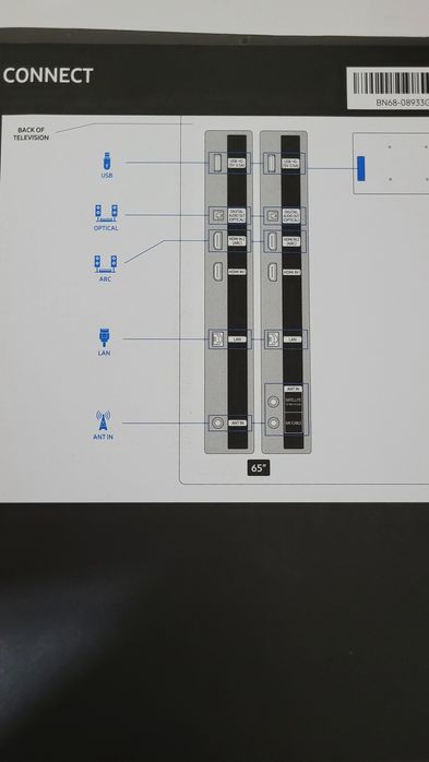 Baixa de preço. Smart TV 43' Samsung  pouco uso. Com  antena e manual