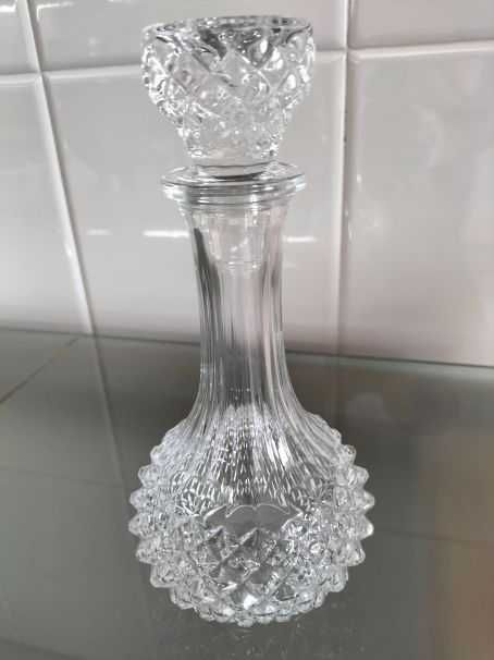 Garrafa de Cristal D’Arques com tampa