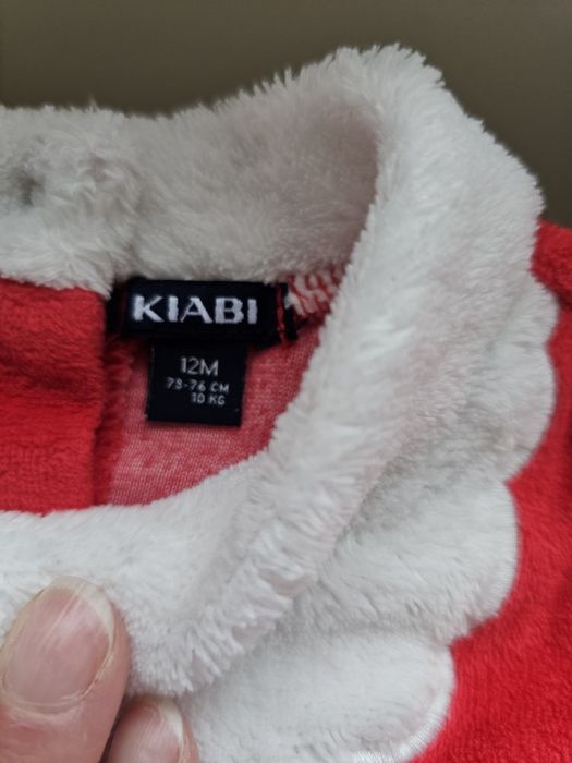 Fato Carnaval babygrow pai natal 12m