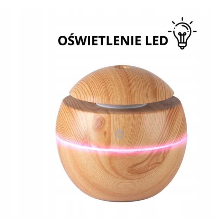 Aroma dyfuzor nawilżacz powietrza spa 16 light wood 130 ml
