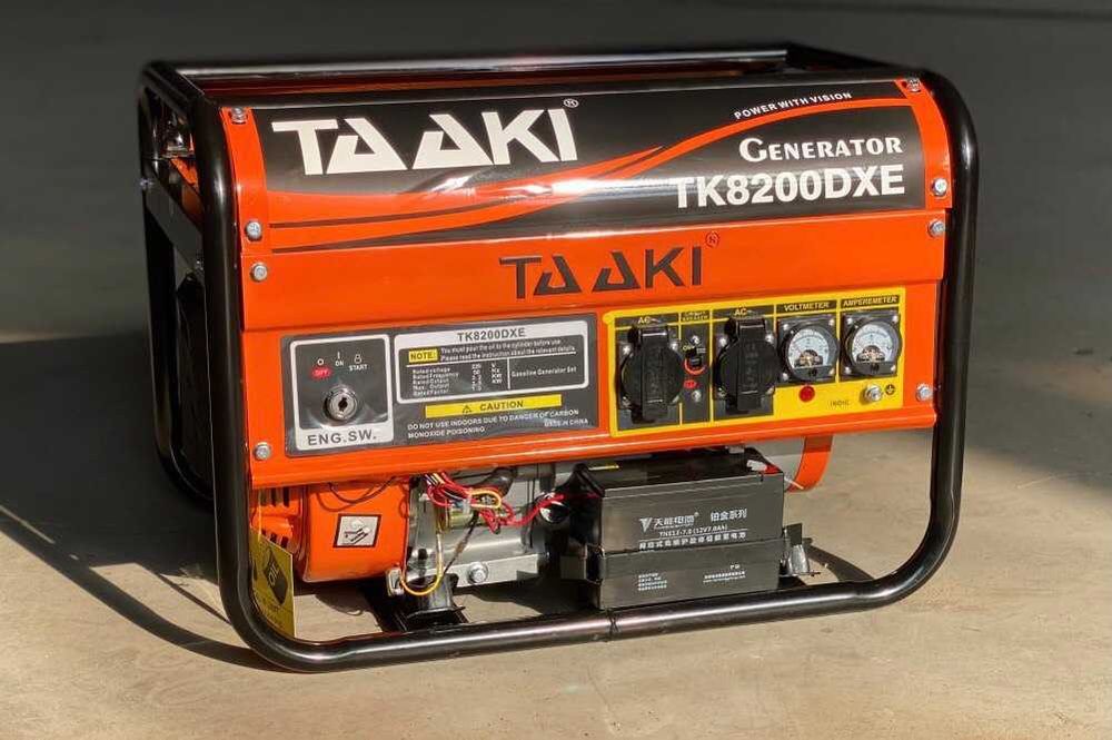 Генератор бензиновий ТААКІ 3,2 3,5кВ з електростартером