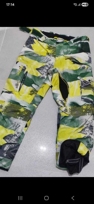 Męskie spodnie Salomon L narty snowboard