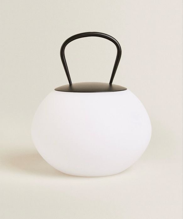 Candeeiro Asa Metal Zara Home NOVO