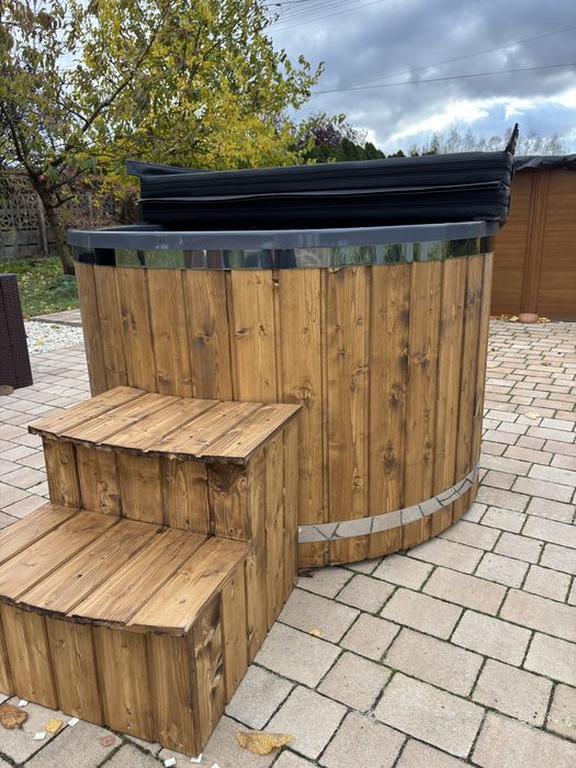 Balia do schładzania po Saunie i do Morsowania 140cm - wkład Grafit