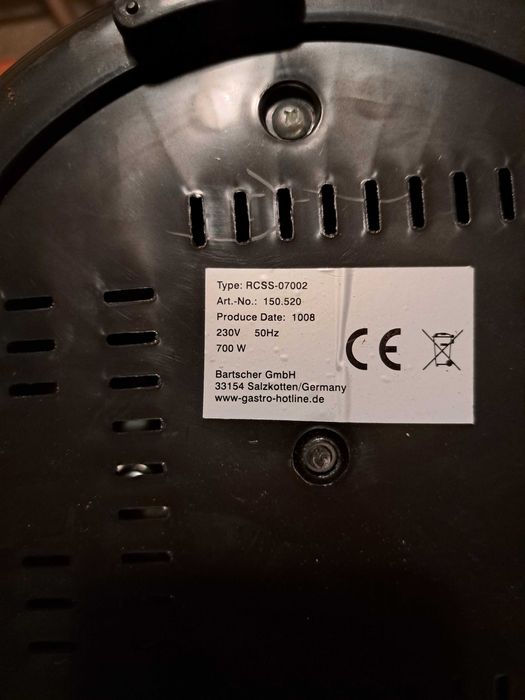 Urządzenie do gotowania BARTSCHER