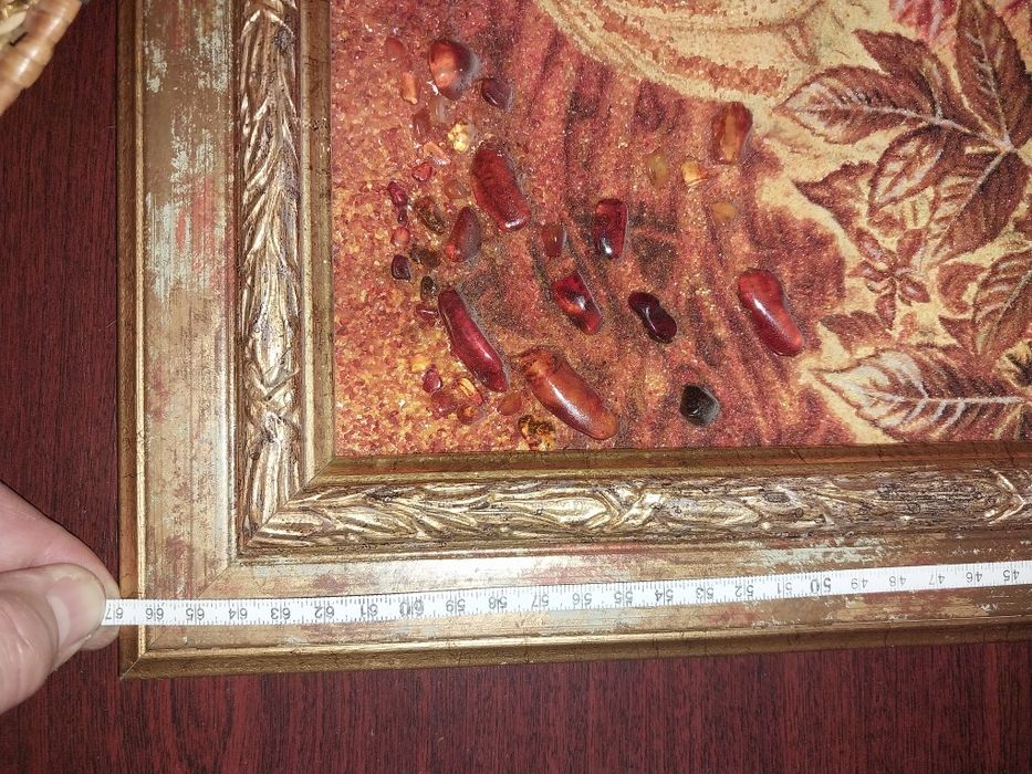 Картина из янтаря 67×50см