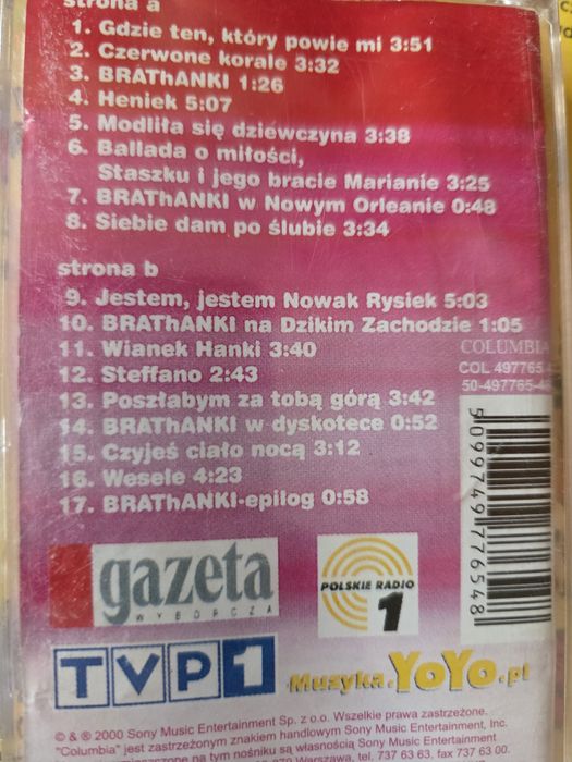 Kaseta Brathanki Ano