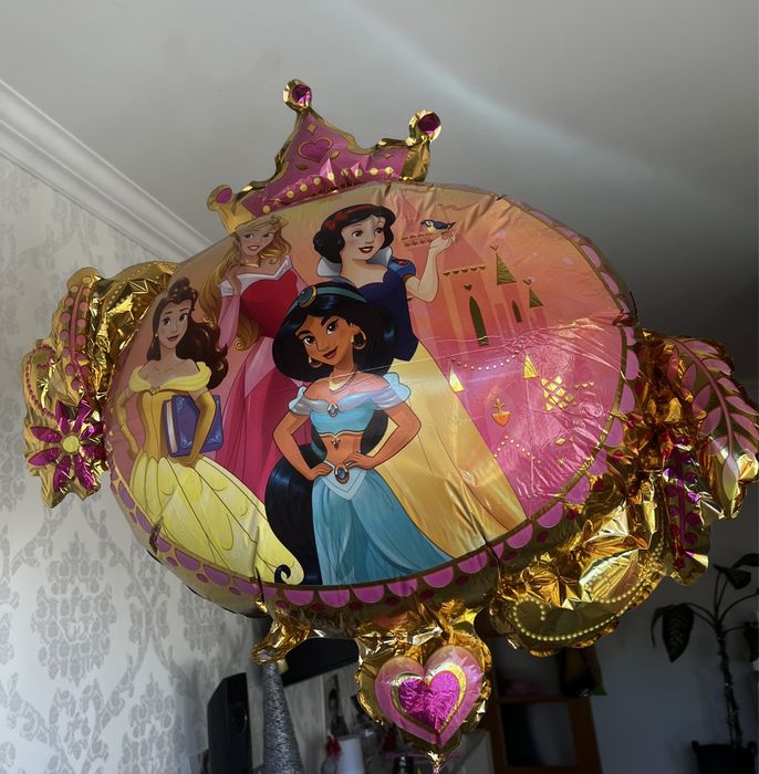 Balão foil  Princesas 86cm optimo estado
