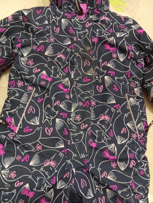 Зимний комбинезон для девочки