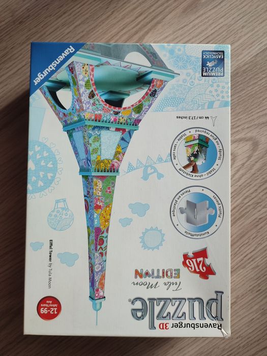 Puzzle 3d Wieża Eiffla tula moon edition