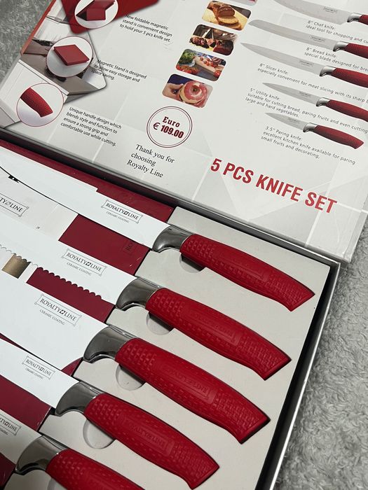 Conjunto de Facas de Cozinha Royalty Line