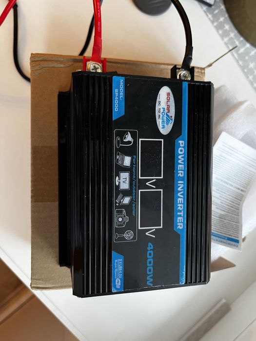 Инвертор 4000 Вт. Новий з 12 на 220в