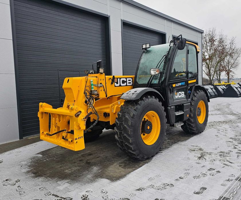 JCB 560-80 AGRI PRO 2987h Dualtech Pneumatyka Centralne smarowanie Ful