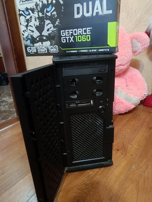 Пк ігровий комп'ютер i5 6600k ddr4 ssd asus відеокарта 1060 6gb