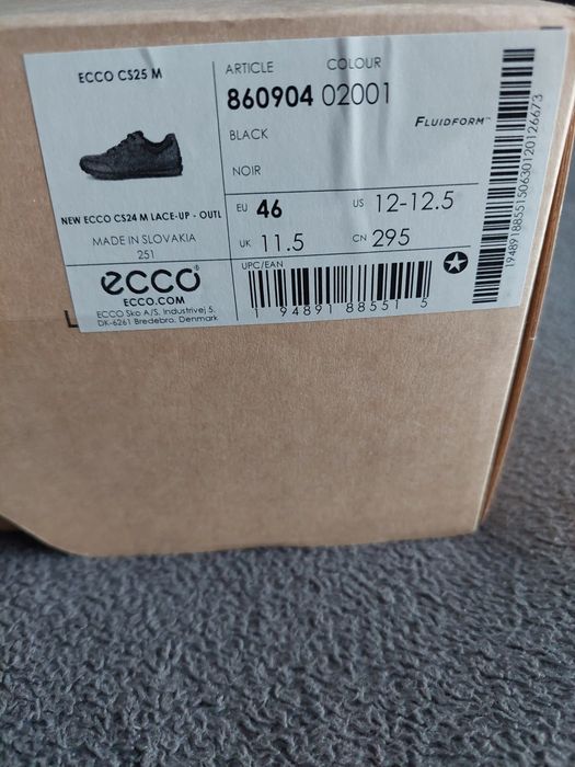 Ecco CS24 M buty męskie r. 46 sneakersy