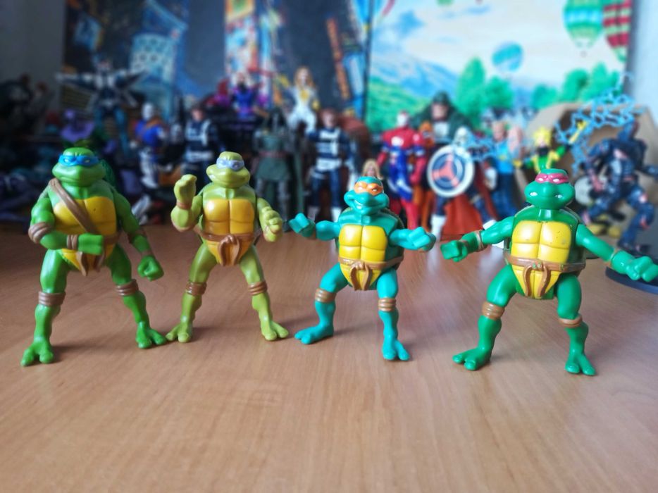Фігурки Черепашки-ніндзя (нінджя) 2003 TMNT Playmates і McDonald's