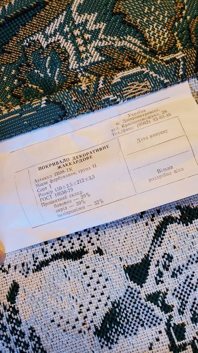 Покривала радянських часів.