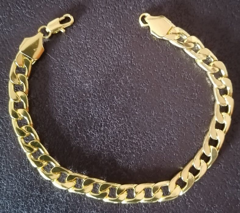 Pulseira Moda de luxo banho Cubano