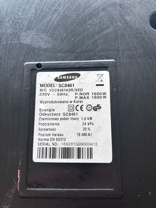 odkurzacz Samsung Twen Chamber 1800