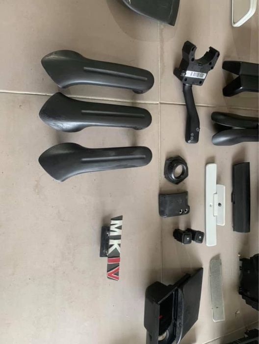 Várias peças interior e exterior VW golf 4/bora