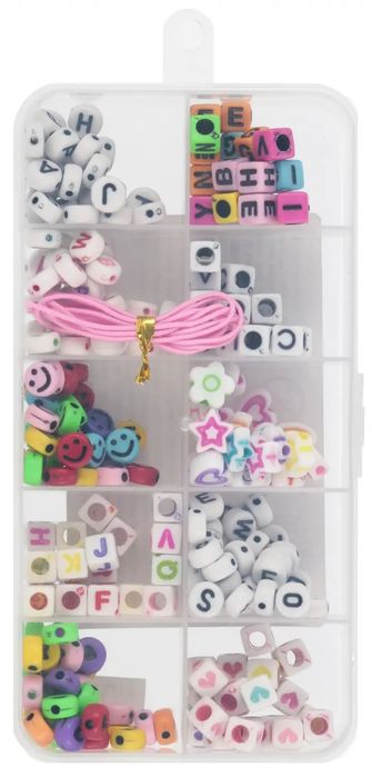 Koraliki Do Nawlekania W Etui Mega Creative 571252. Mega Creative