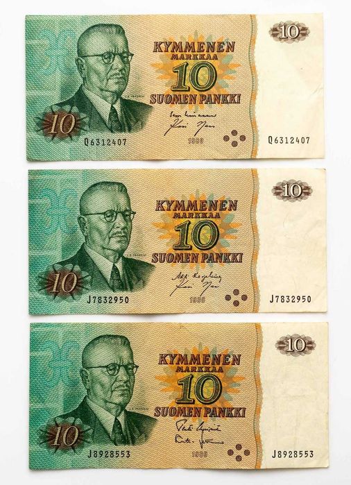 Finlandia 10 marek 1980 P.111