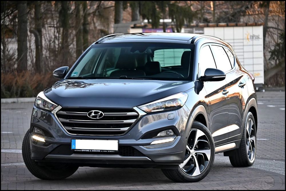 Hyundai Tucson 1.6 TGDI 177KM+GAZ 4WD PREMIUM NAVI Cam SKÓRY Wentyle Blis ACC FulLed!