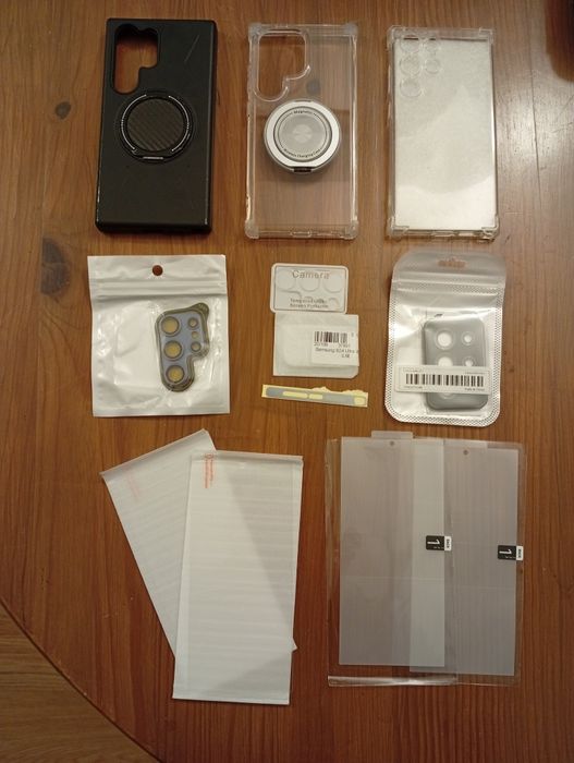 Capas, Peliculas Ecrã e Câmeras para Samsung S24 Ultra