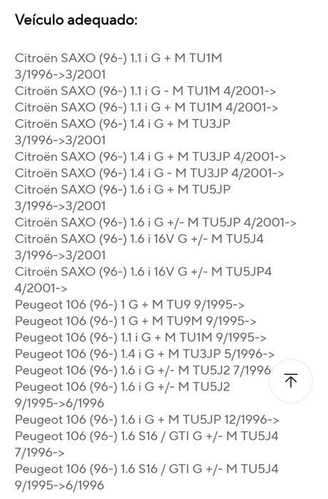 Radiador alumínio Peugeot 106 GTi / citroen Saxo CUP