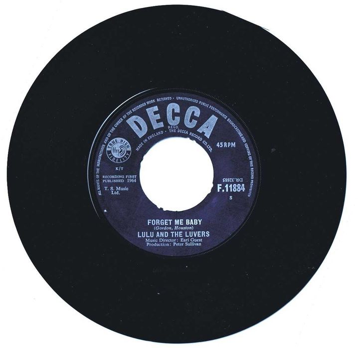 Lulu And The Luvers* – Shout -  7" 45 rpm - 1964