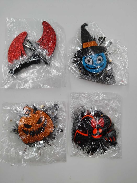 Spinki do włosów Halloween