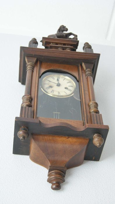254 Zegar wiszący mechaniczny Junghans z 1912 roku