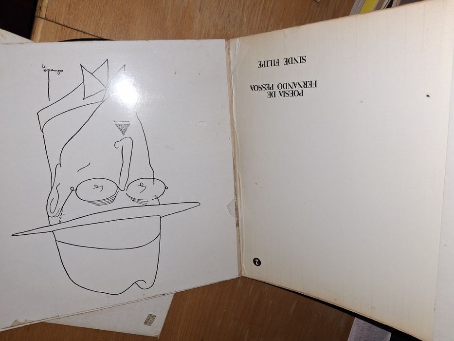 Poesia Fernando Pessoa 2LP sinde Filipe poesia