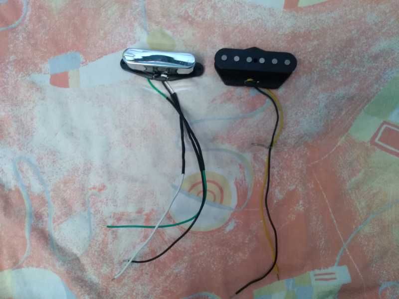 Set Pickups Fender Originais Telecaster – Calibrados "Heavy Wound"