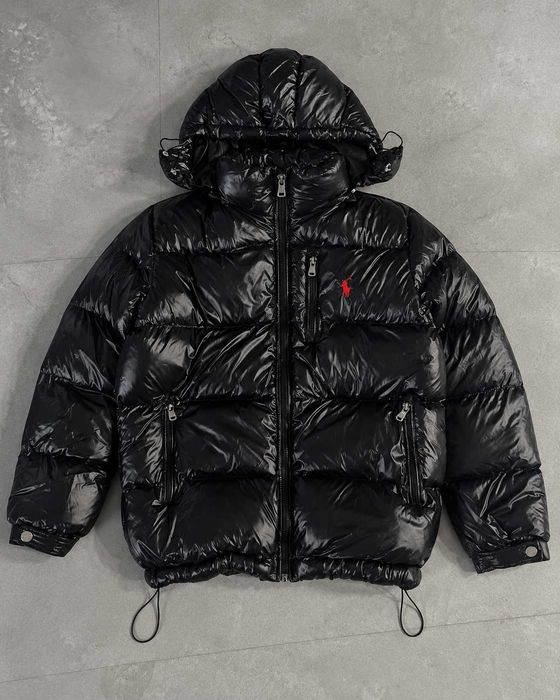 Чоловіча зимова куртка Polo Ralph Lauren пуховик | Знімний капюшон | S–XXL