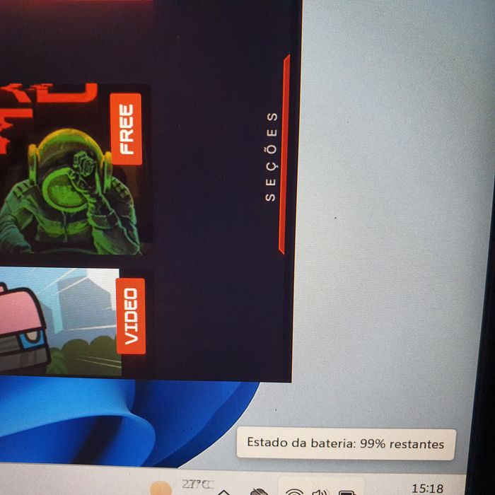 Portátil bonito e rápido