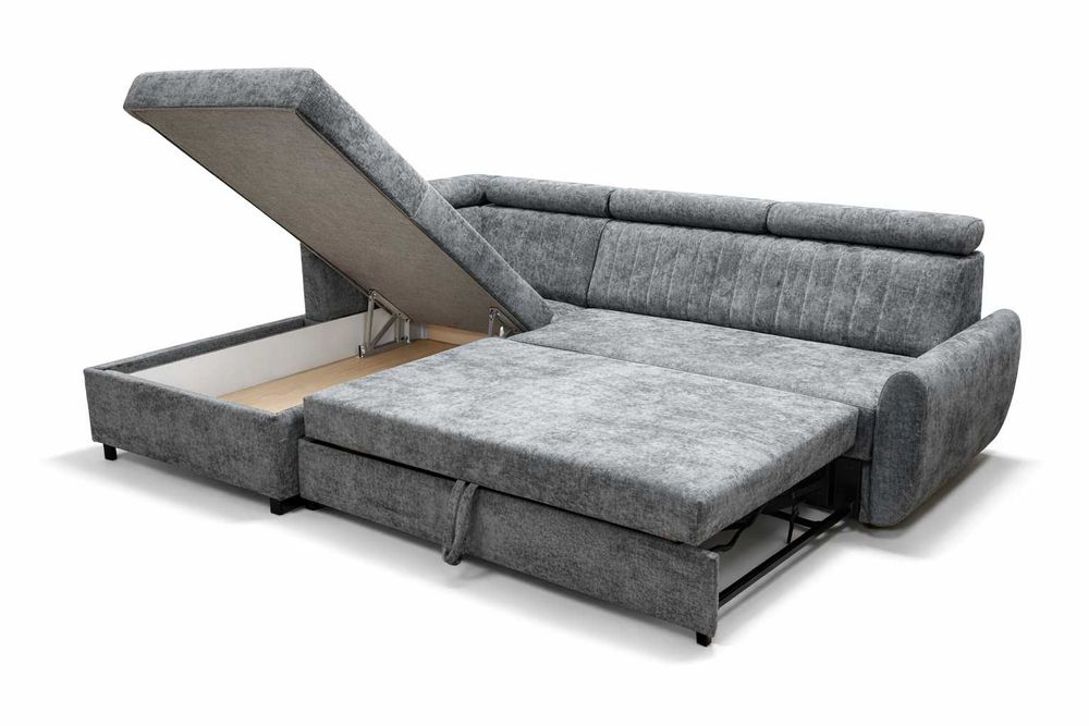 Narożnik SANTI MINI – Komfort | Funkcja spania | Podwójna Sprężyna |