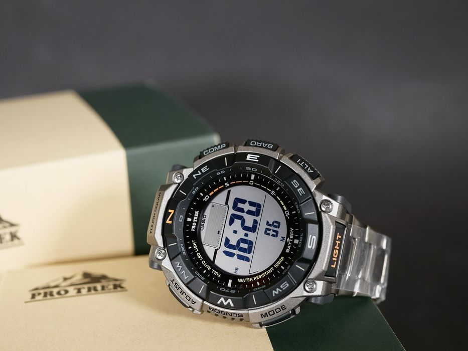 Casio PRG-340T-7 ProTrek з термометром, барометром, альтиметром