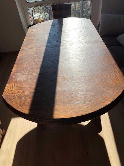 zestaw wypoczynkowy plus stól debowy