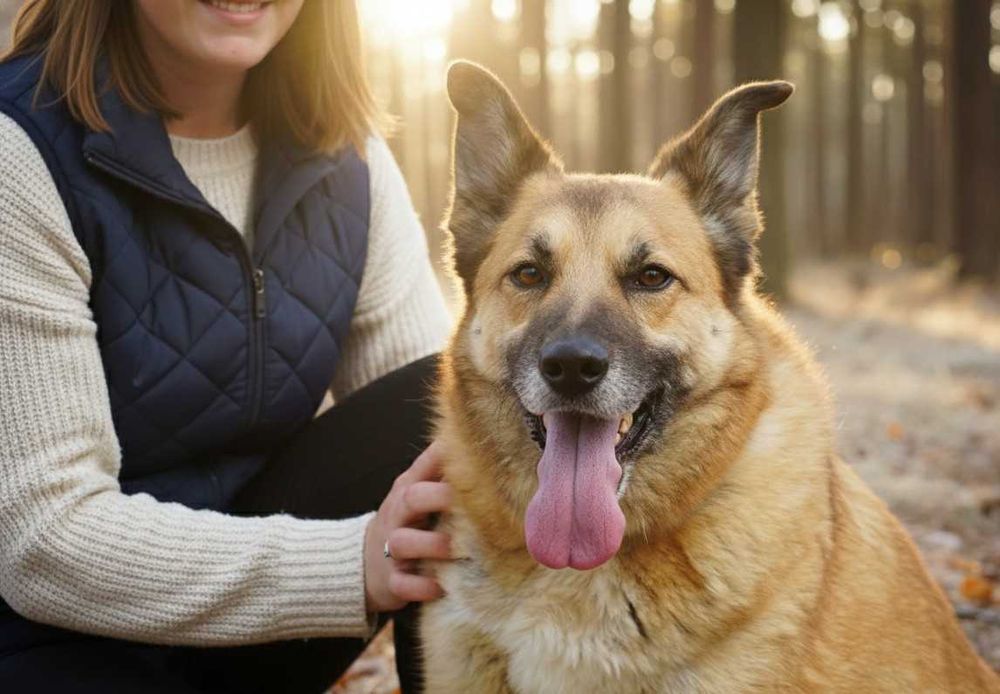 TRYCEK - fajny, duży pies prosi o dom