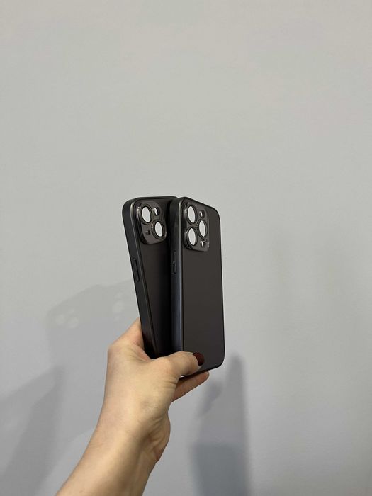 Чохол на iPhone 15 Pro Max Titanium Gray 15 про чехол айфон кейс