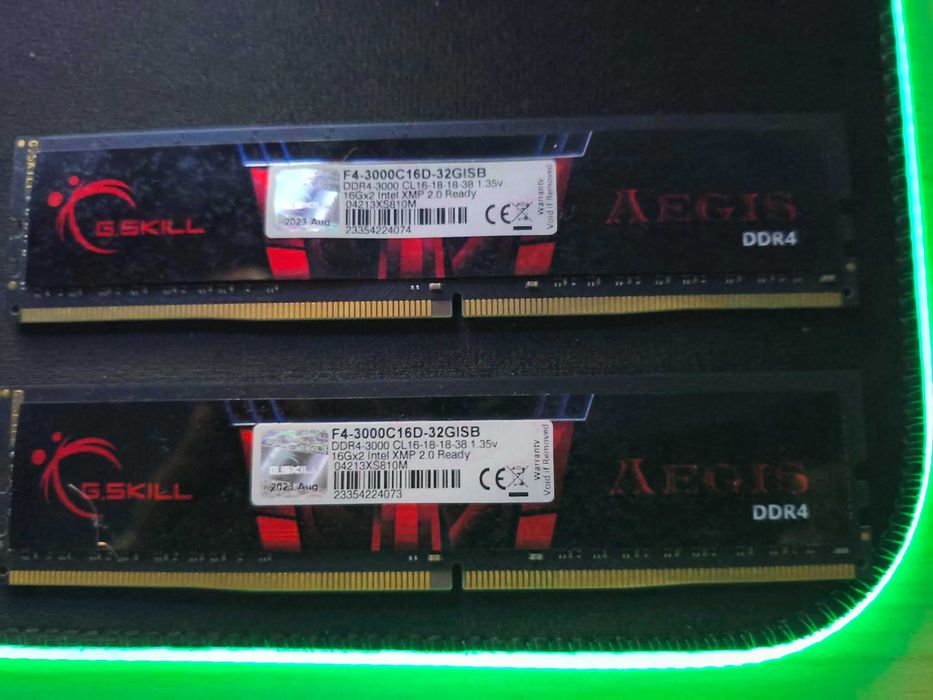 pamiec ram 32 GB DDR4 G.Skill Aegis 2 x 16GB 3000Mhz