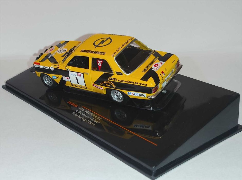 Ixo - Opel Ascona A - Rally de Portugal 1974 - Achim Warmbold
