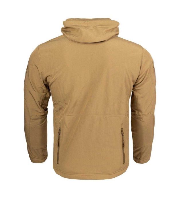 Тактична військова демісезонна куртка Soft Shell на флісі Койот 46-60р