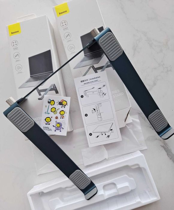 Підставка охолодження ноутбука Baseus UltraStable Desktop Laptop, сіра