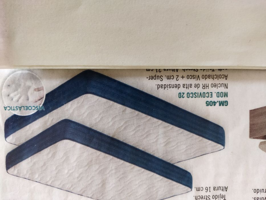 Colchão casal Visco - Novo